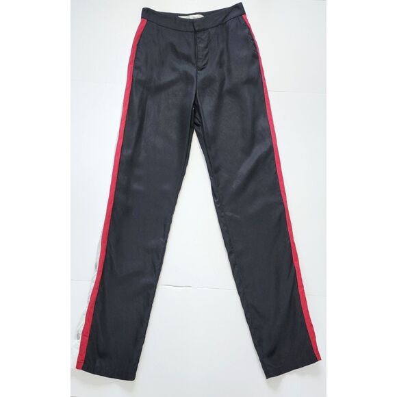 Lovers + Friends Black and Red Track Pants - Picture 5 of 12
